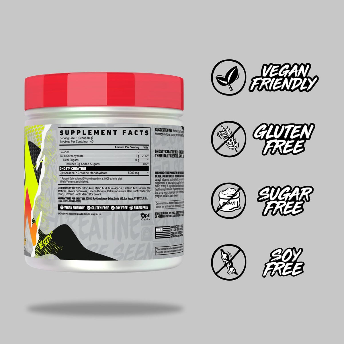 Ghost Creatine Monohydrate 40sv