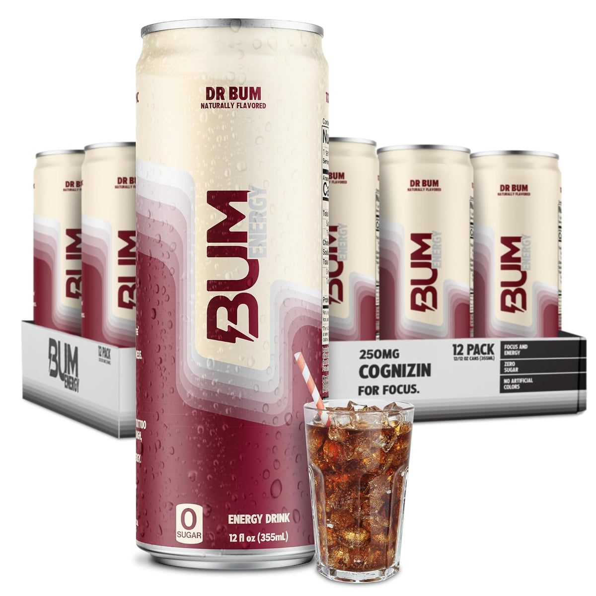 BUM Energy Drink RTD 12oz