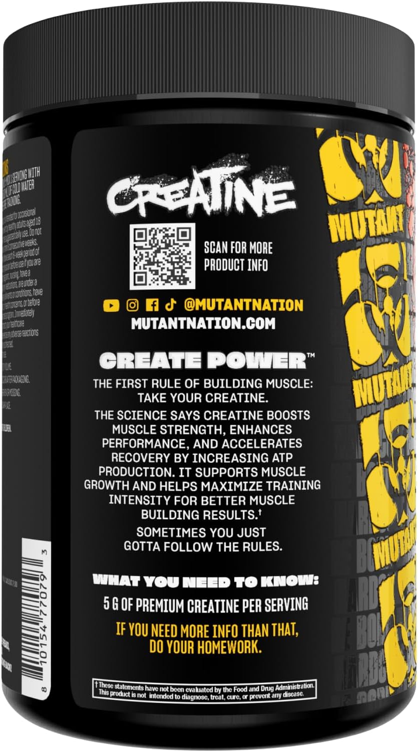 Mutant Micronized Creatine 300g 60sv