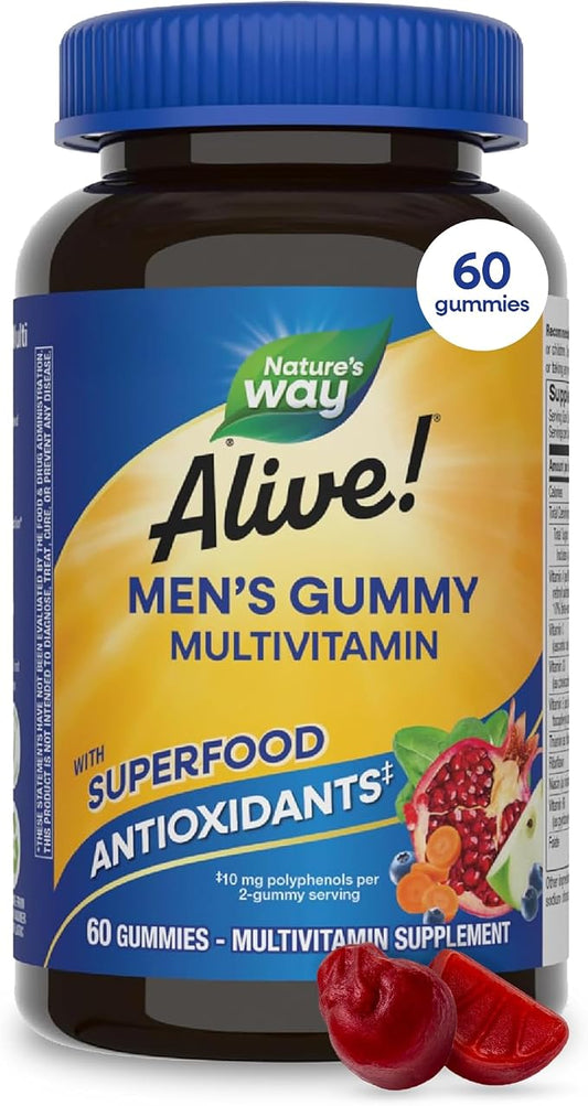 Alive Men's gummy 60ct