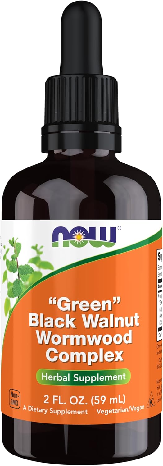 Now Fresh Green Black Walnut Wormwood Complex 2 fl.oz