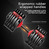 52.5lb Adjustable Dumbbell Pair (Set of 2)