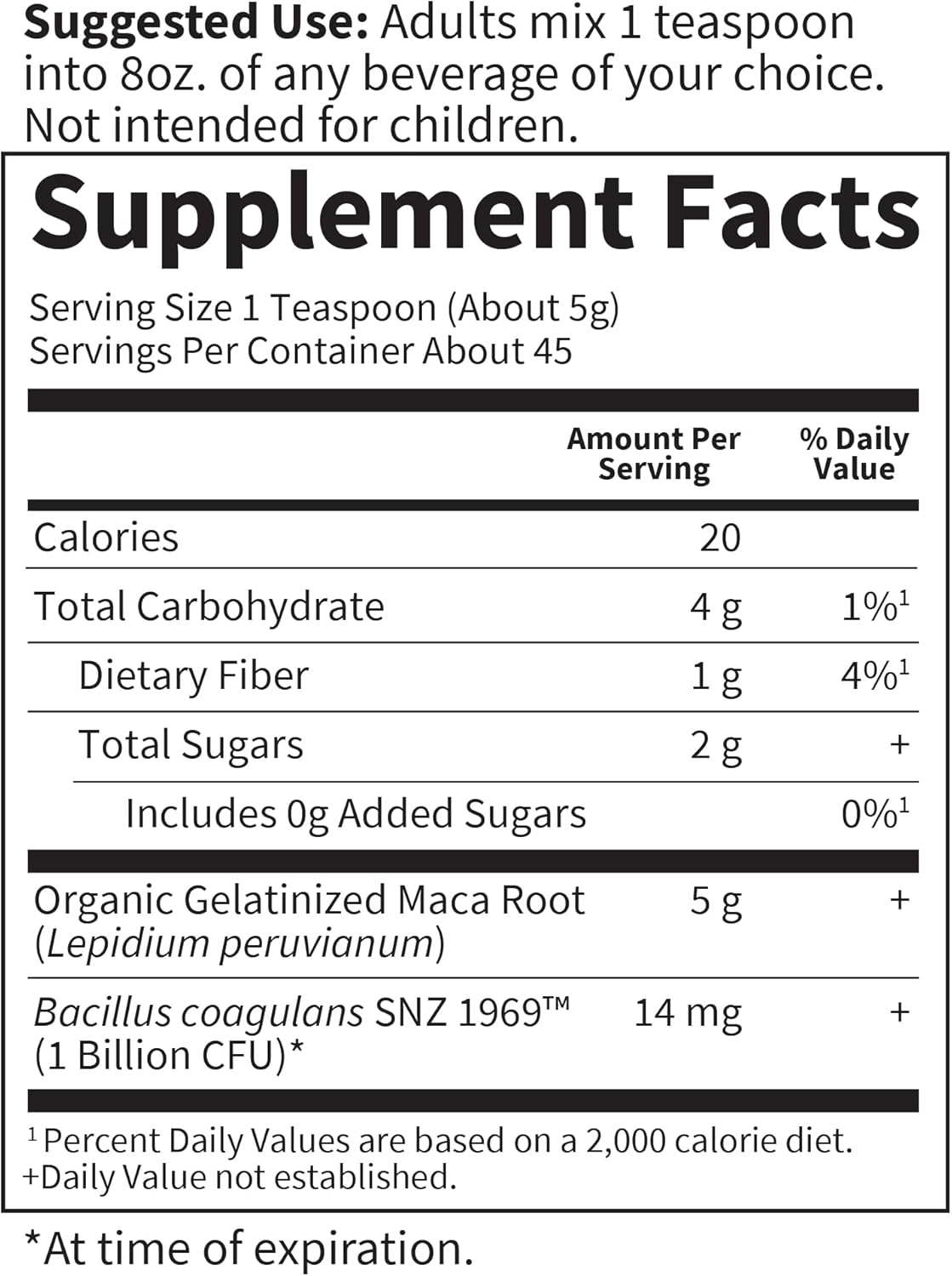 Garden of Life, Organics, Organic Maca Root Powder
