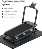 LONTEK Walking Pad With Handle and Incline