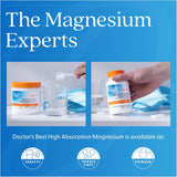 Doctor's Best High Absorption Magnesium -Lysinate Glycinate capsules 240ct