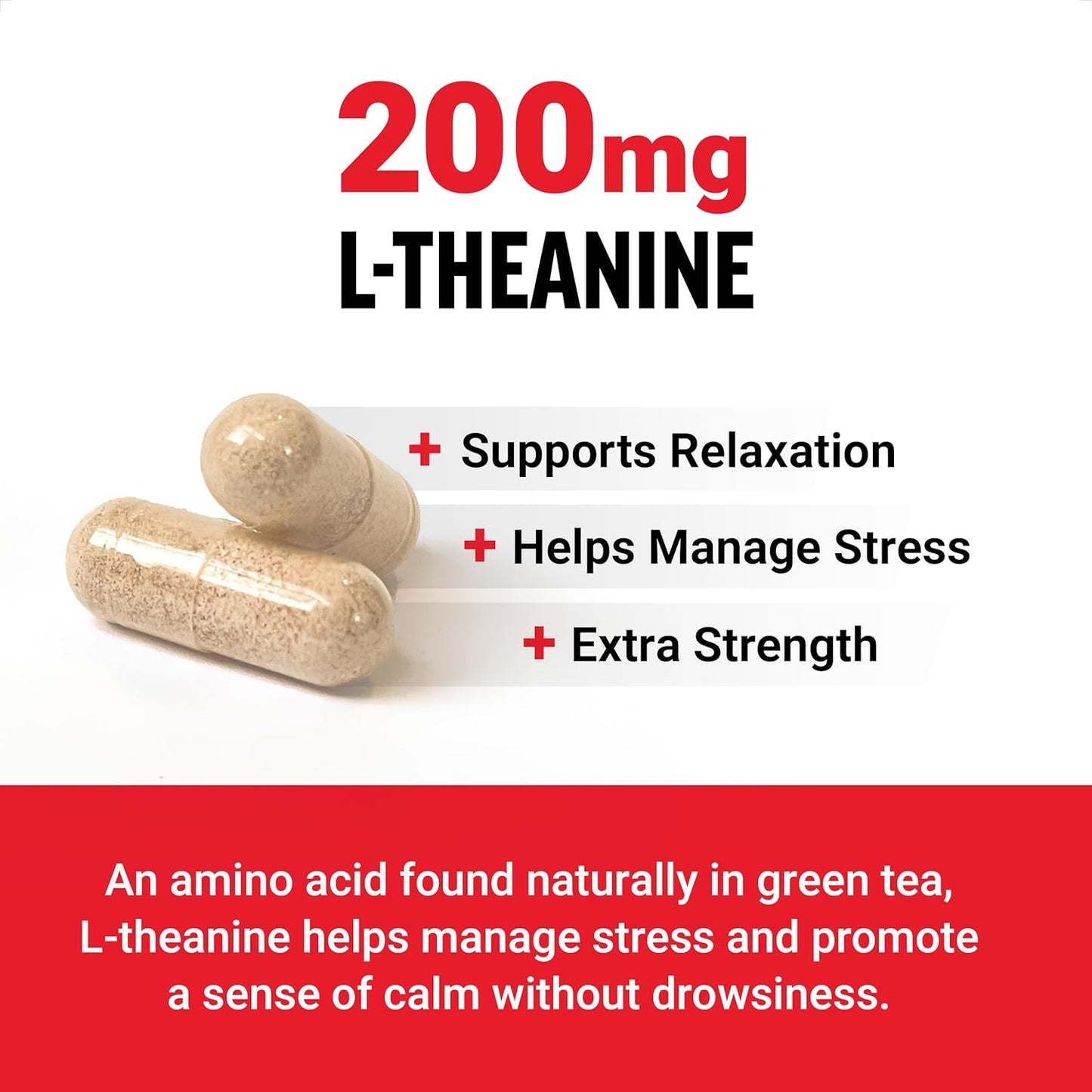 Force Factor L-Theanine 250mg 60ct
