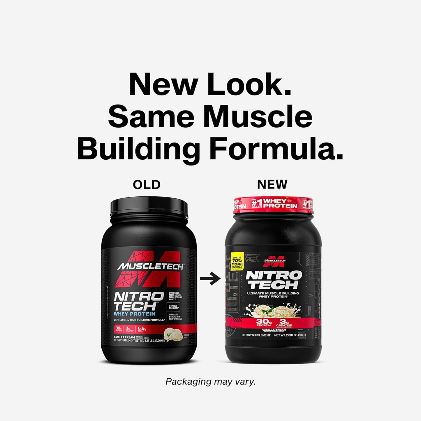 MuscleTech Nitro Tech Whey Protein 2lb