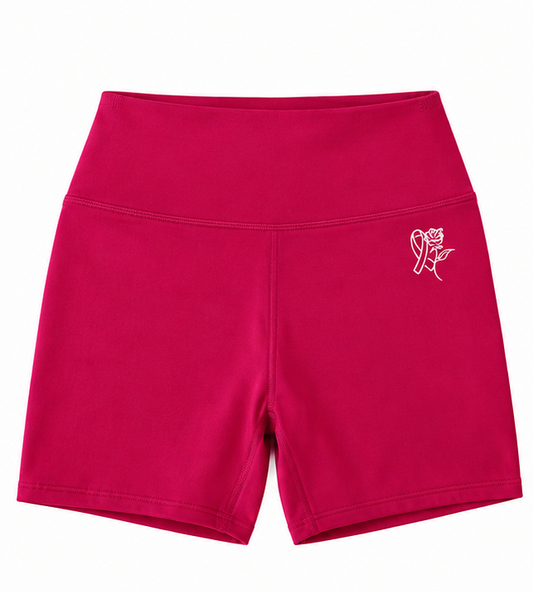 FitChix She Can Shorts (Rose Collection)
