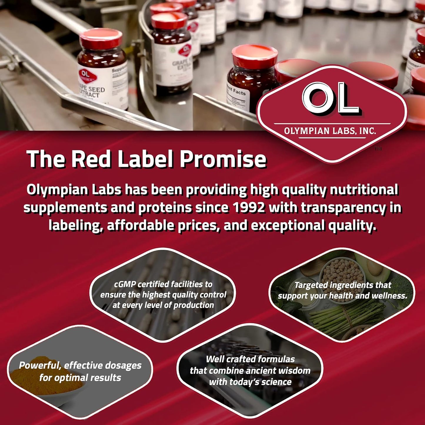 Olympian Labs Complete Prebiotic & Probiotic 30 caps