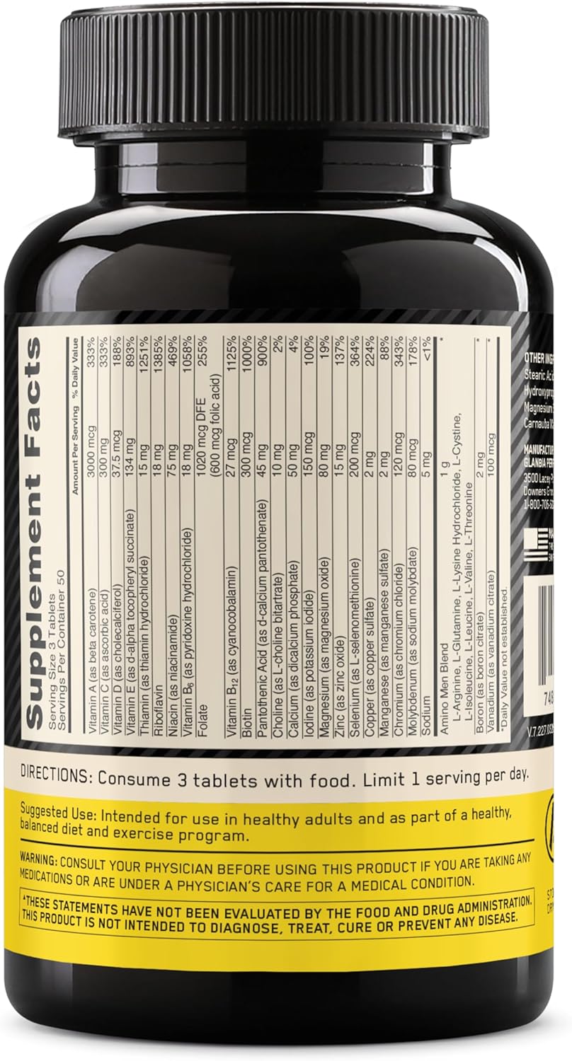 Opti-Men Multivitamin for Active Men