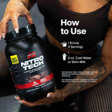 MuscleTech Nitro Tech Whey Protein 2lb