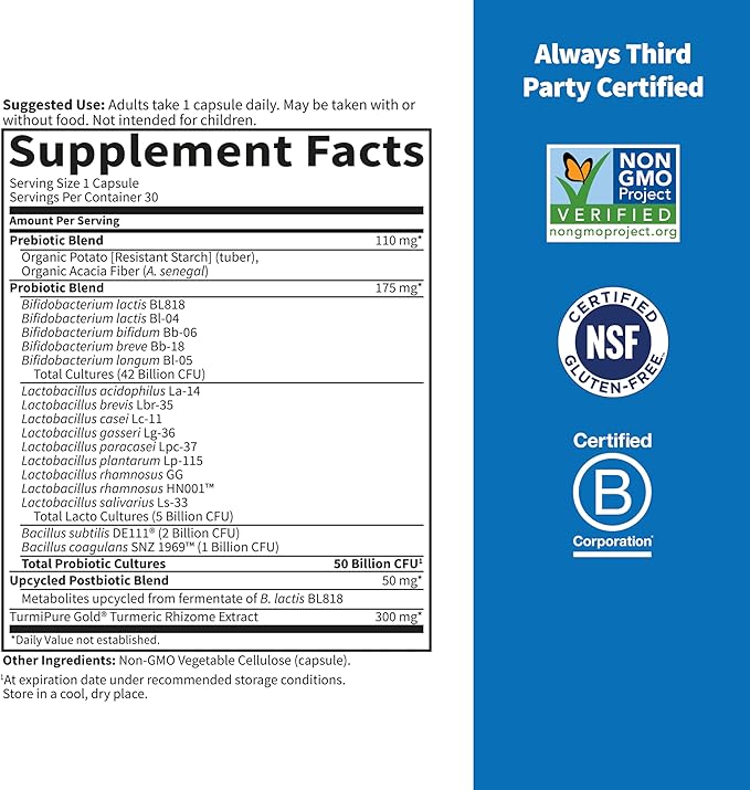GOL Dr Formulated Probiotics Sport+ 30ct