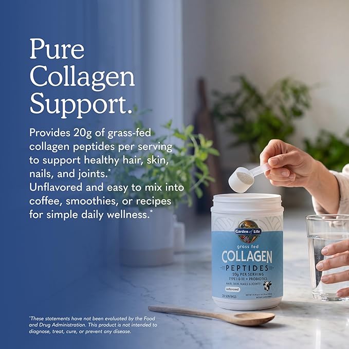 Garden of Life Collagen Peptides Powder 28sv