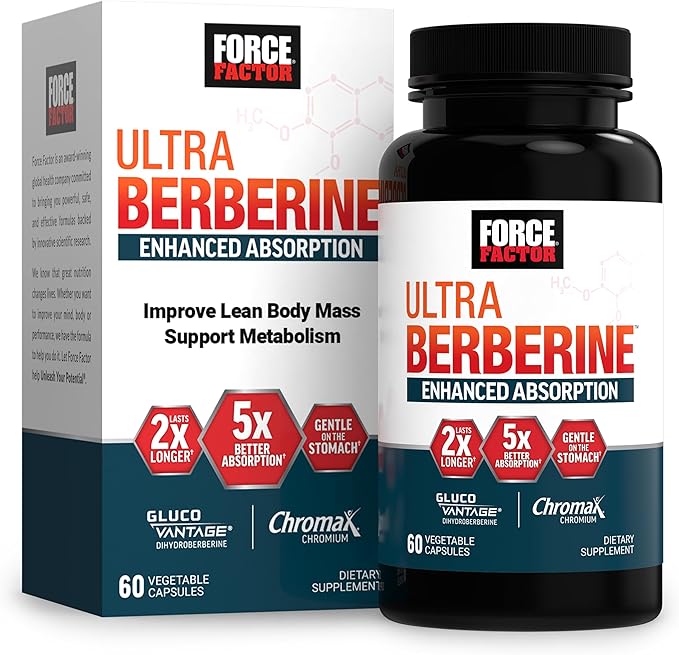Force Factor Ultra Berberine Enhanced Absorption