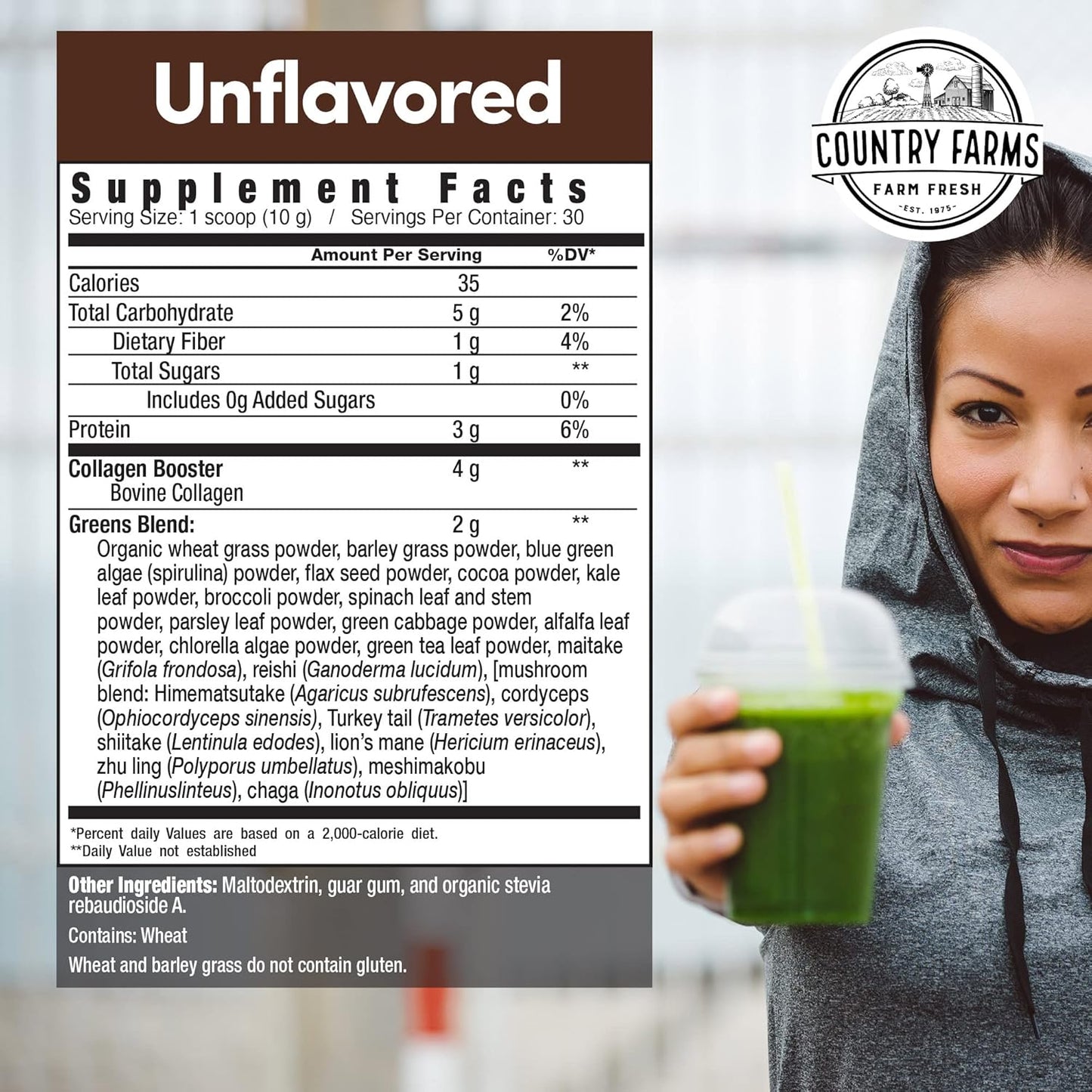 Country Farms Collagen Plus Greens