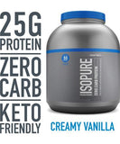 Isopure Zero Carb Protein Powder Creamy Vanilla 4.5 lb (204 kg)