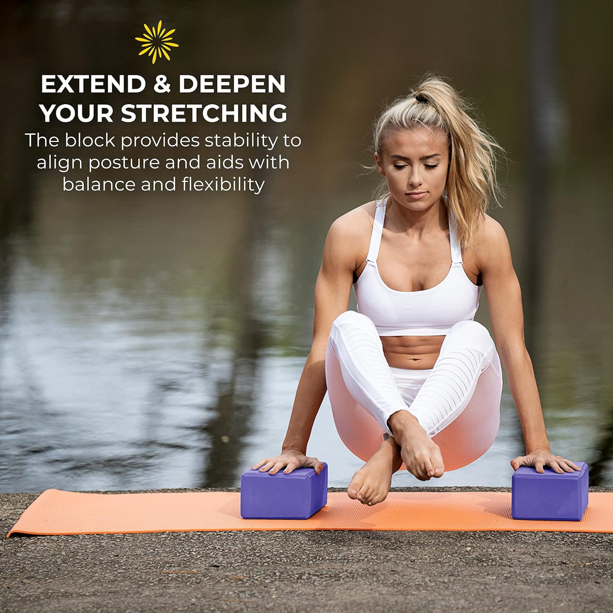 Foam Yoga Block 4"