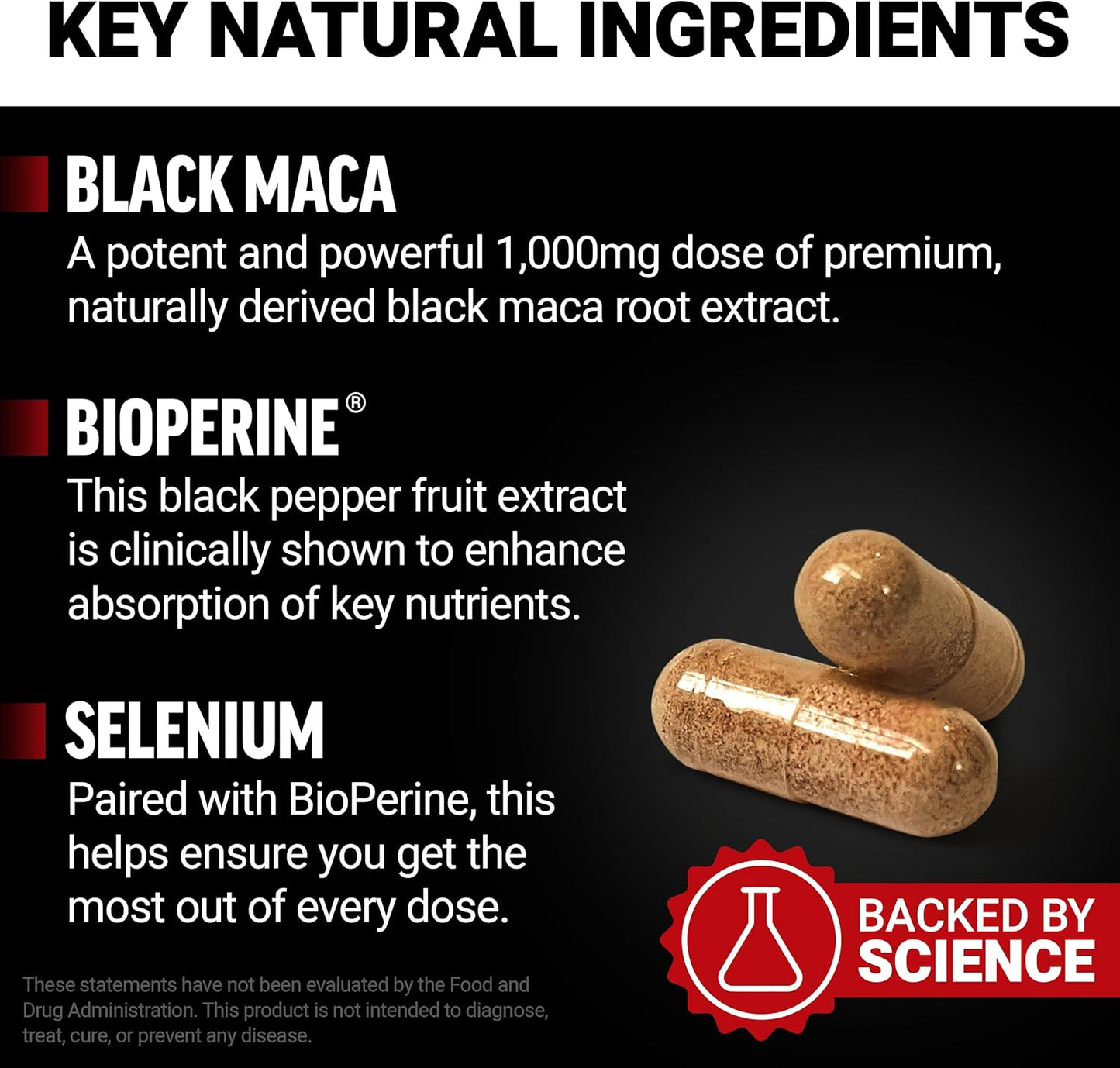 Force Factor Black Maca 90caps
