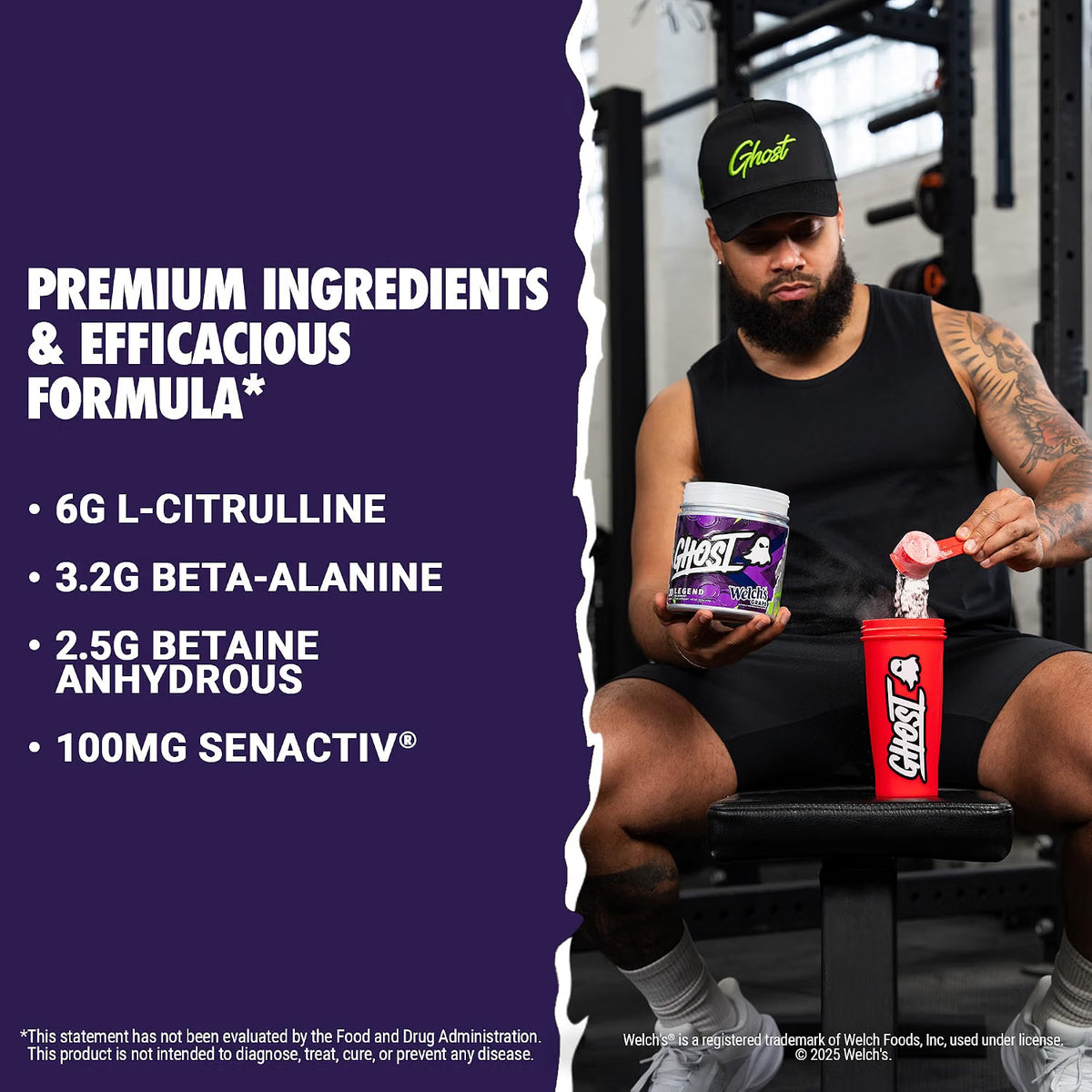 Ghost Legend V4 pre-workout 30 sv