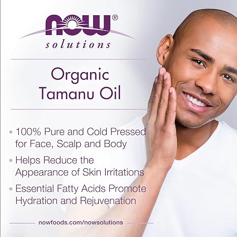 NOW Organic Tamanu Oil 1 oz