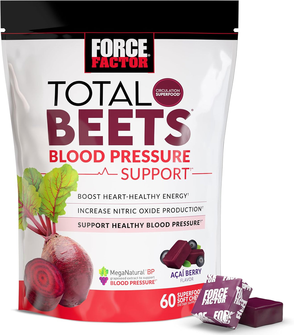 Total Beets Blood Pressure Support Chews 60ct