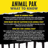 Universal Nutrition Animal Pak Ultimate Foundation Multivitamins