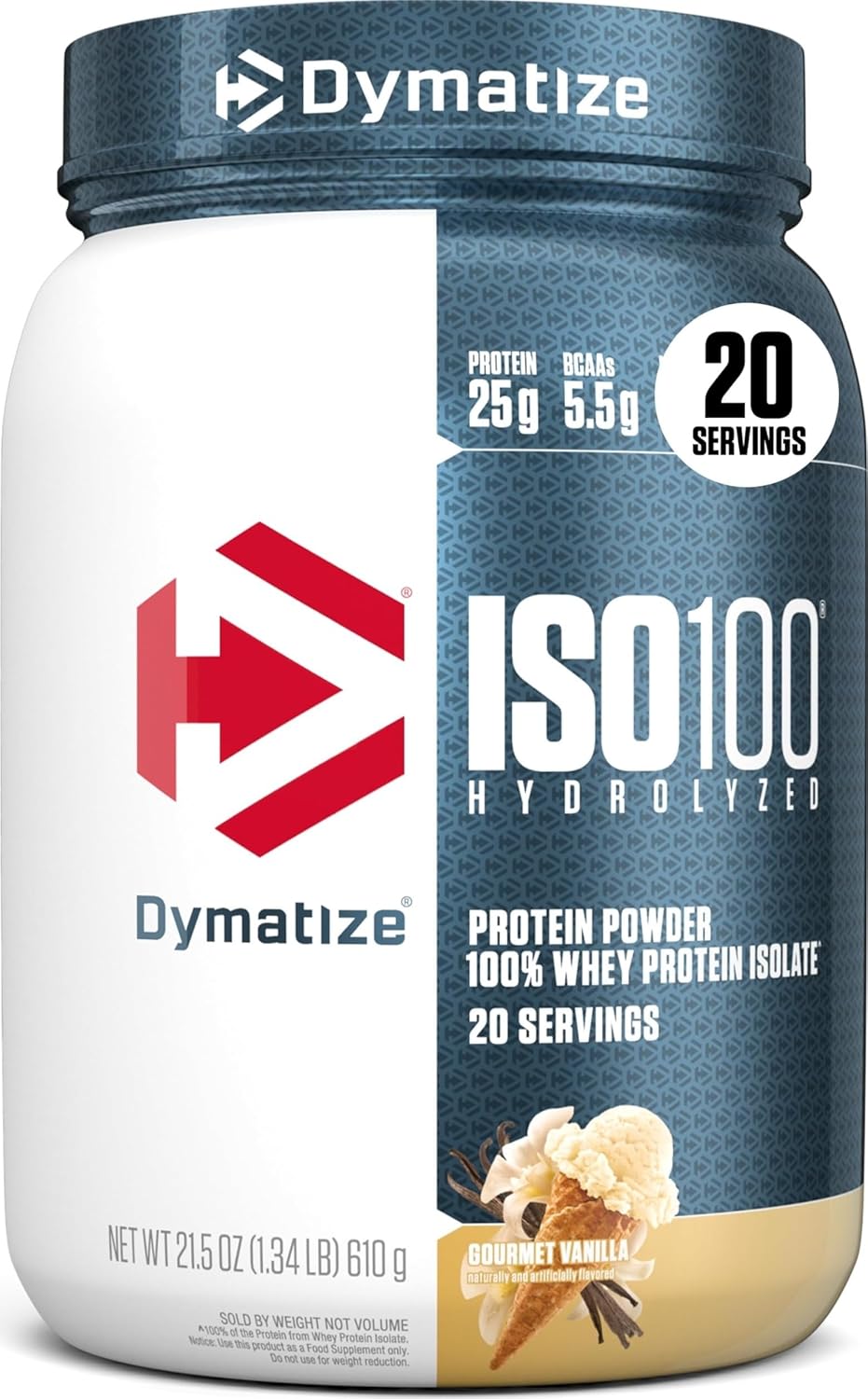Dymatize ISO 100 Hydrolyzed Protein Powder 1.3lb