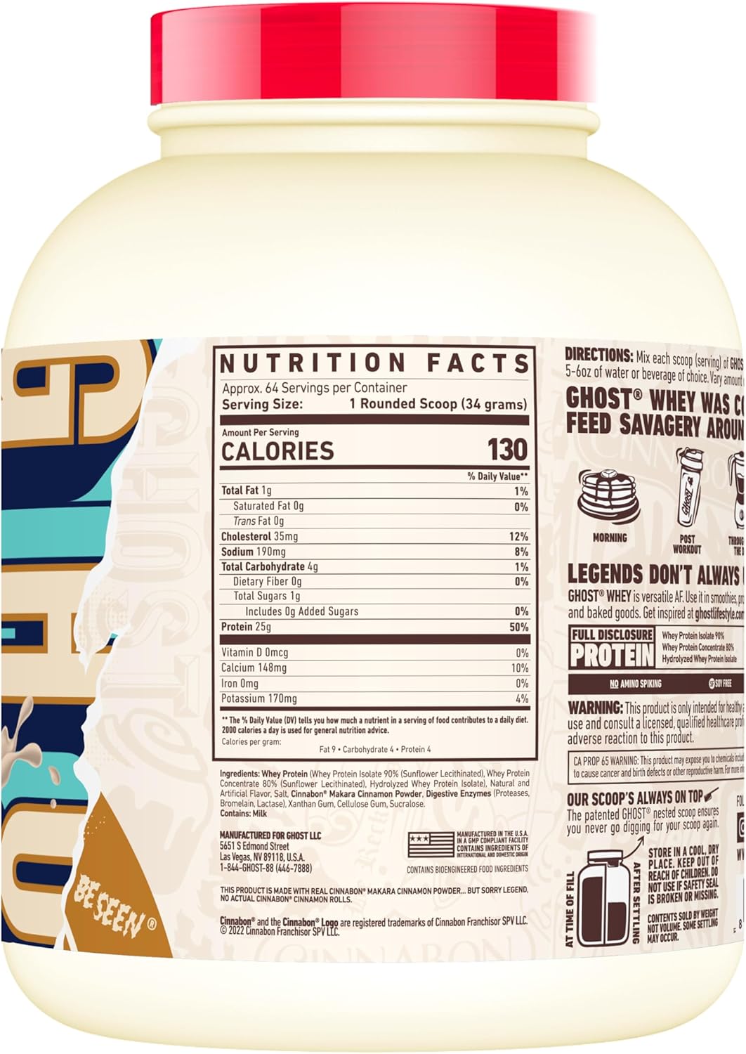 Ghost Whey Protein 5lb