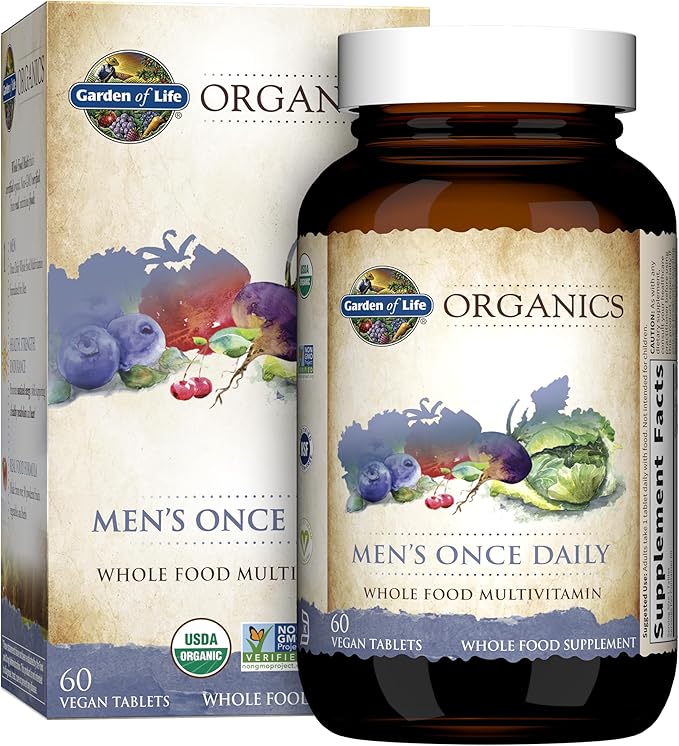 Garden of Life Organics Men's Once Daily