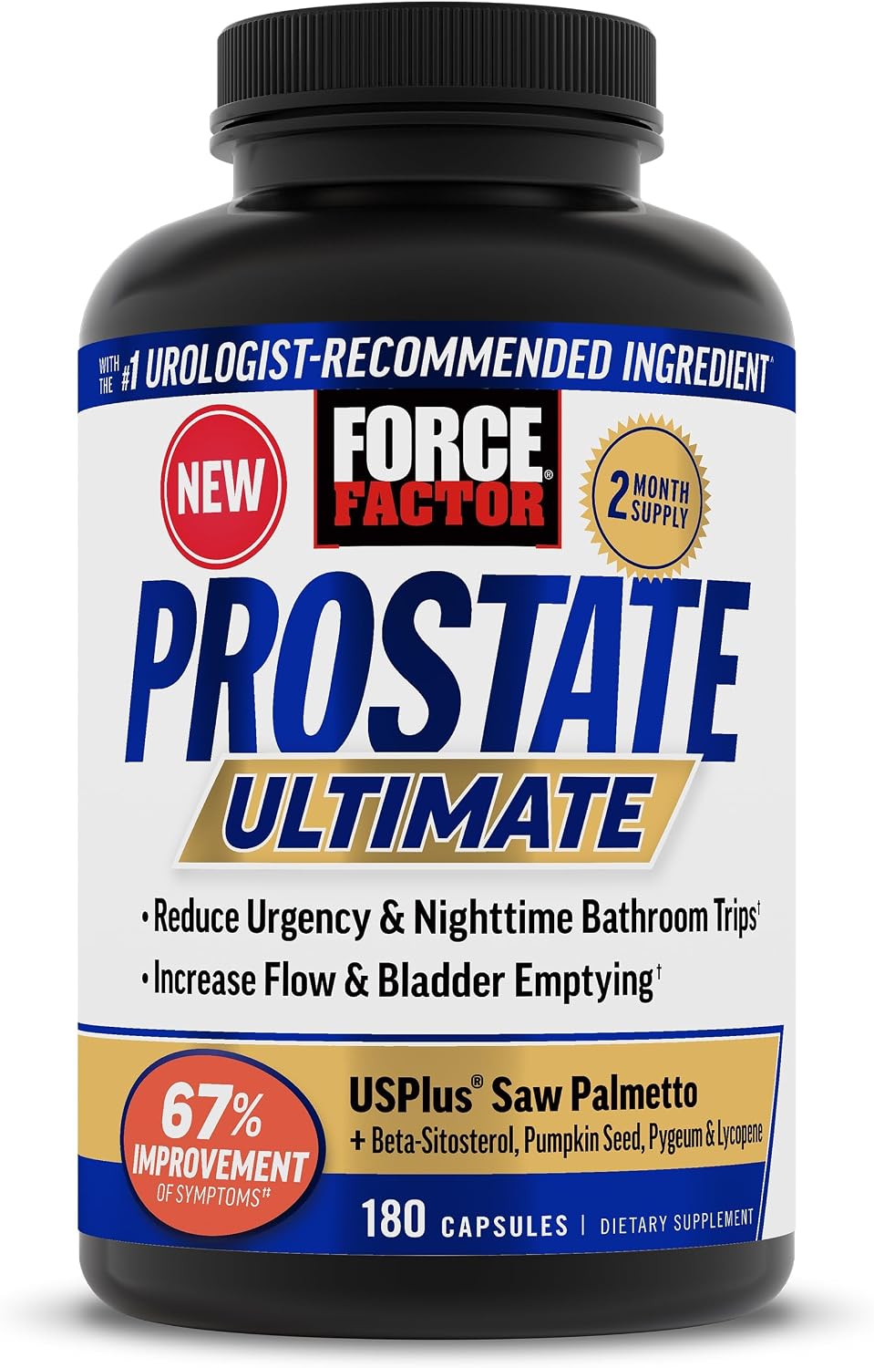 Force Factor Prostate Ultimate 180 caps
