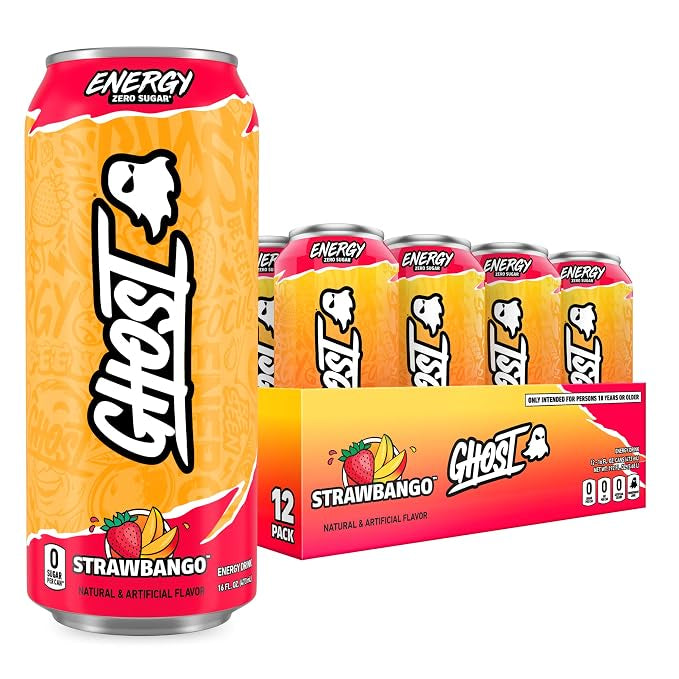 Ghost Energy Straw Bango RTD 16oz