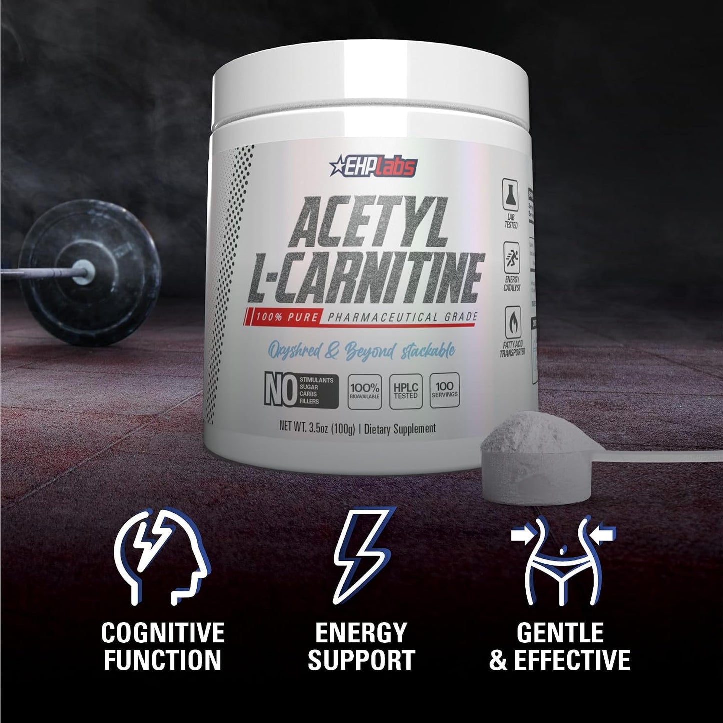 EHPLabs Acetyl L-Carnitine 100g