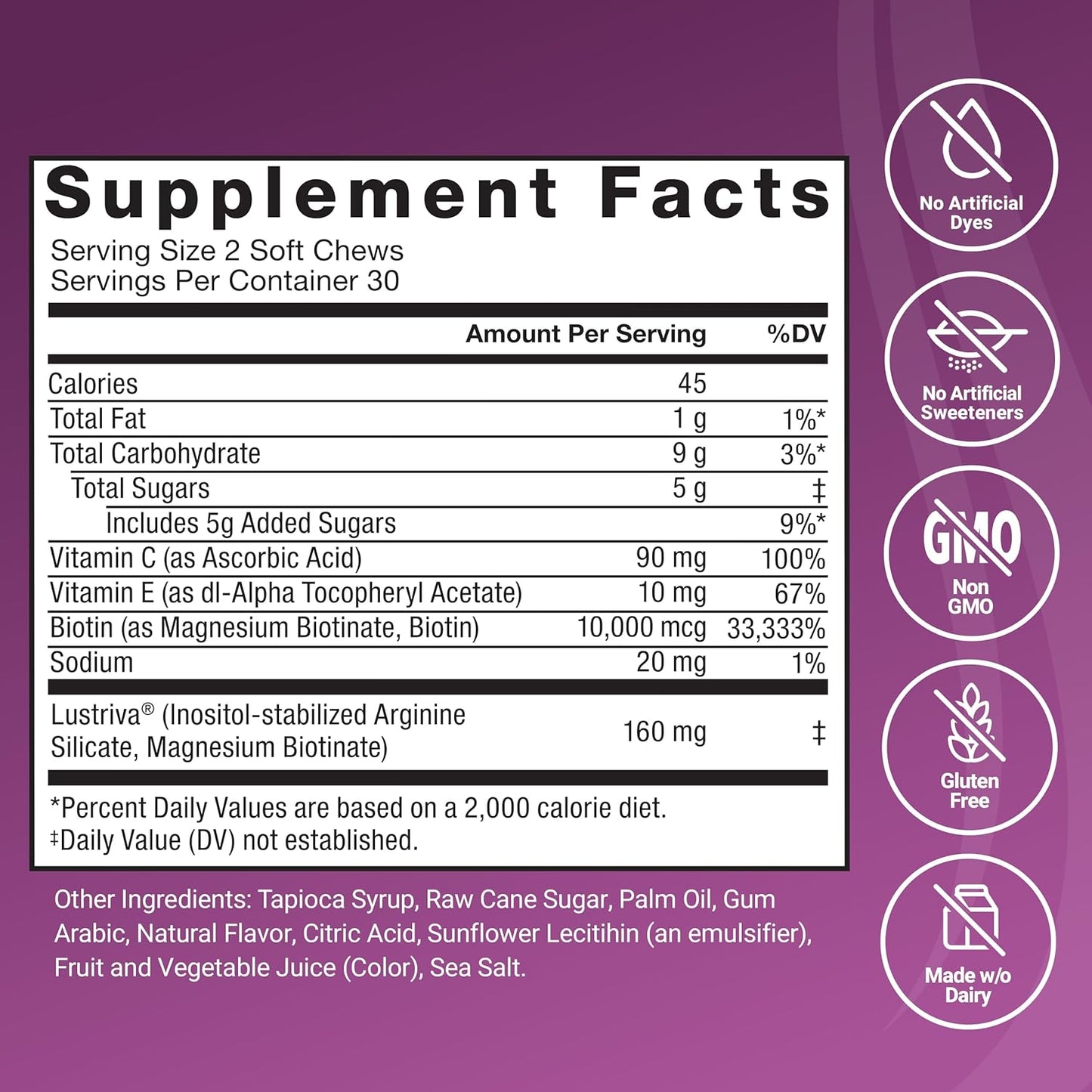 Force Factor Hair Growth Accelerator 60ct