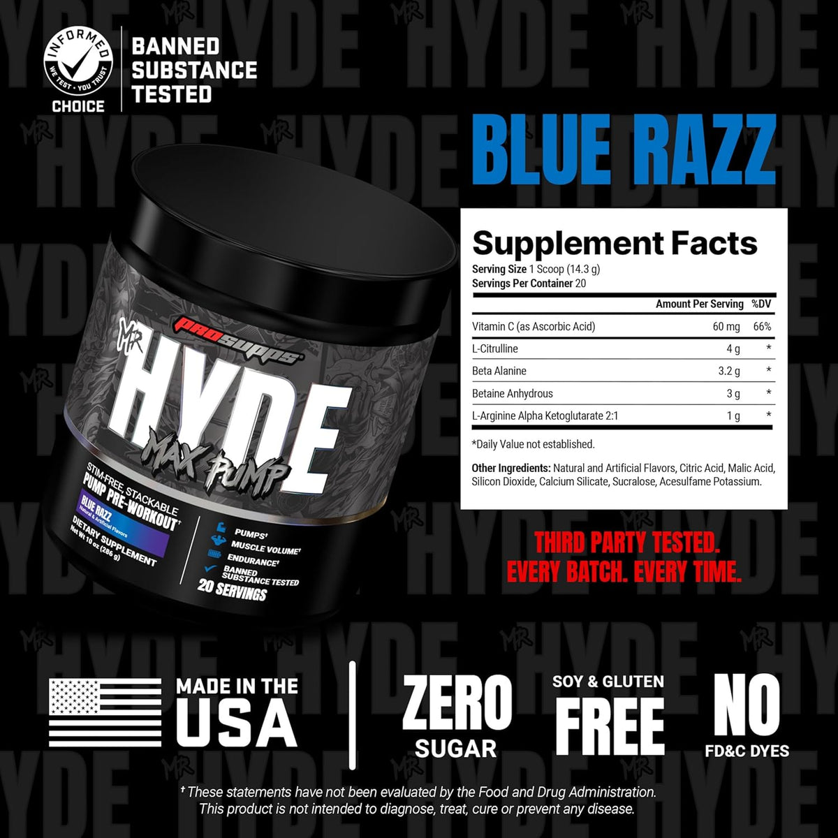 Hyde Max Pump 20sv