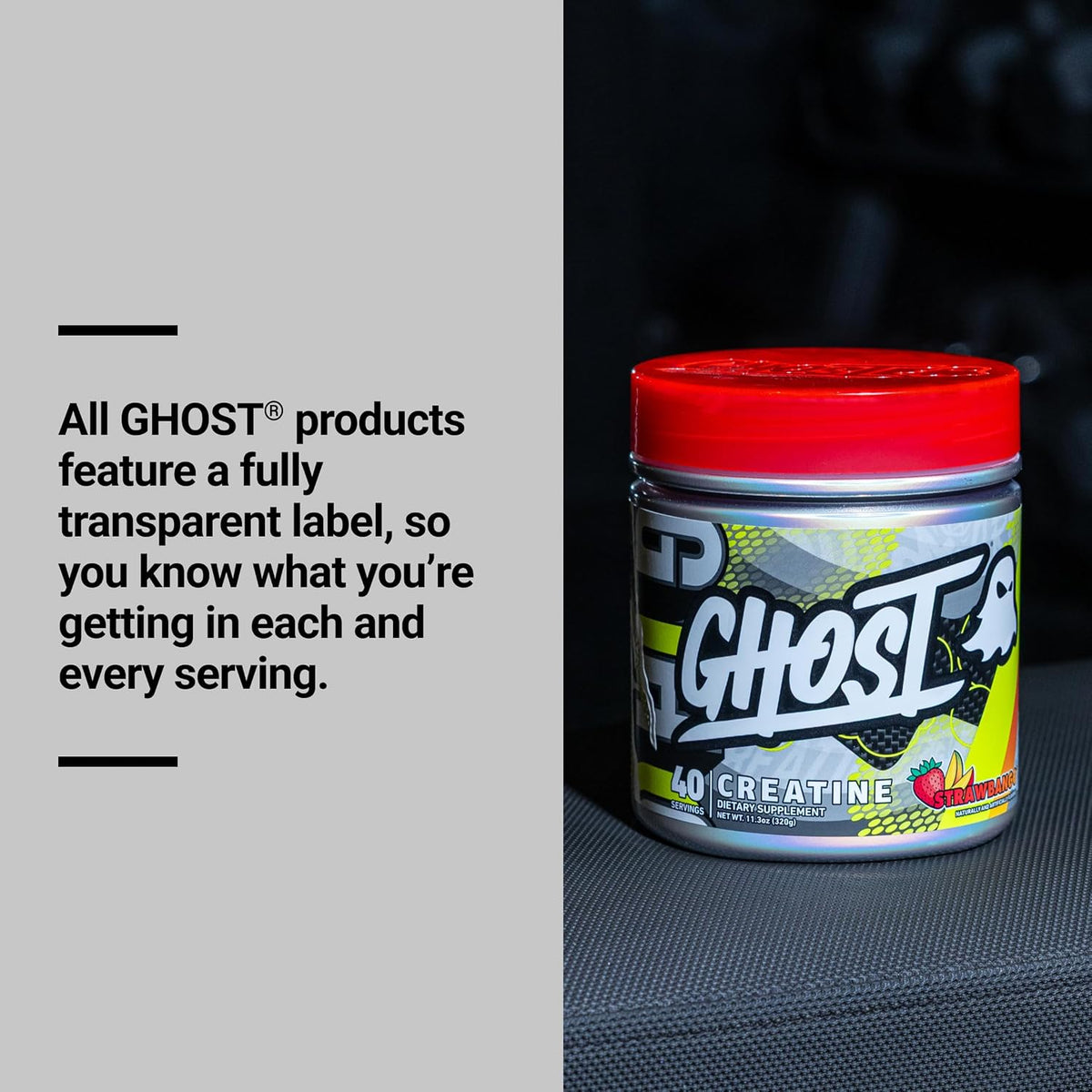 Ghost Creatine Monohydrate 40sv