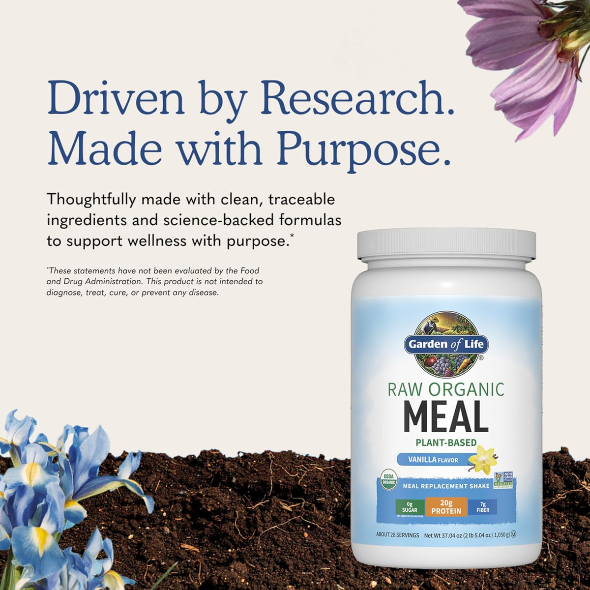 GOL Raw Organic Meal Replacement Protein