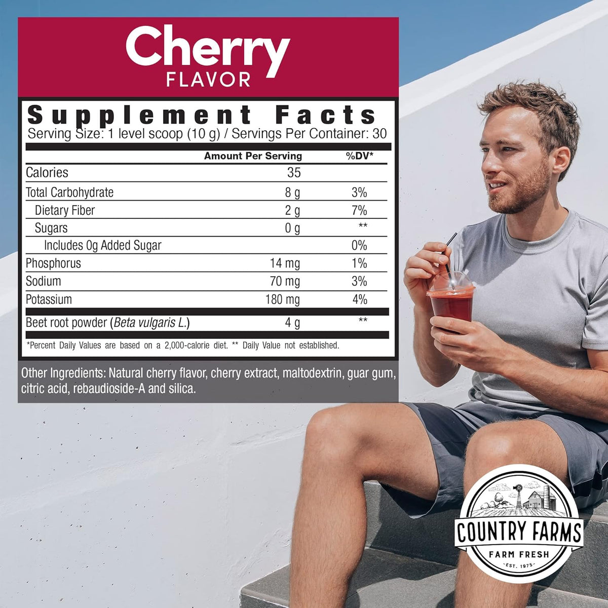Country Farms Bountiful Beets 10.6oz, 30 servings