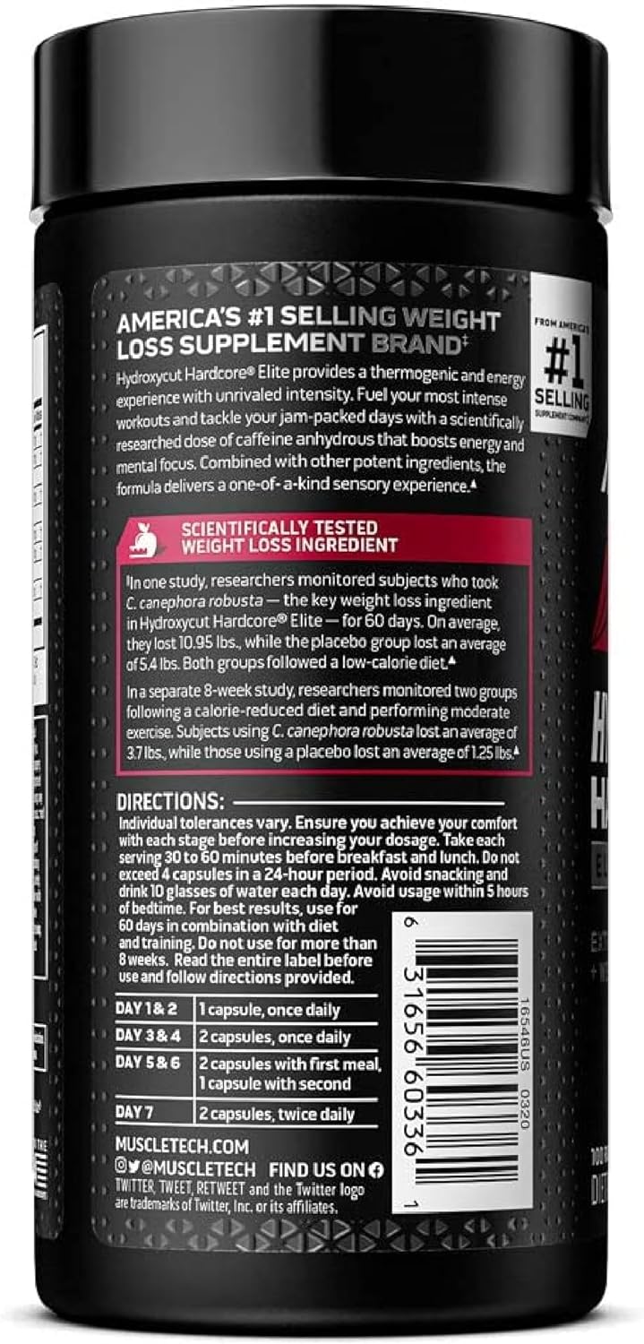 Hydroxycut Hardcore Elite 100c