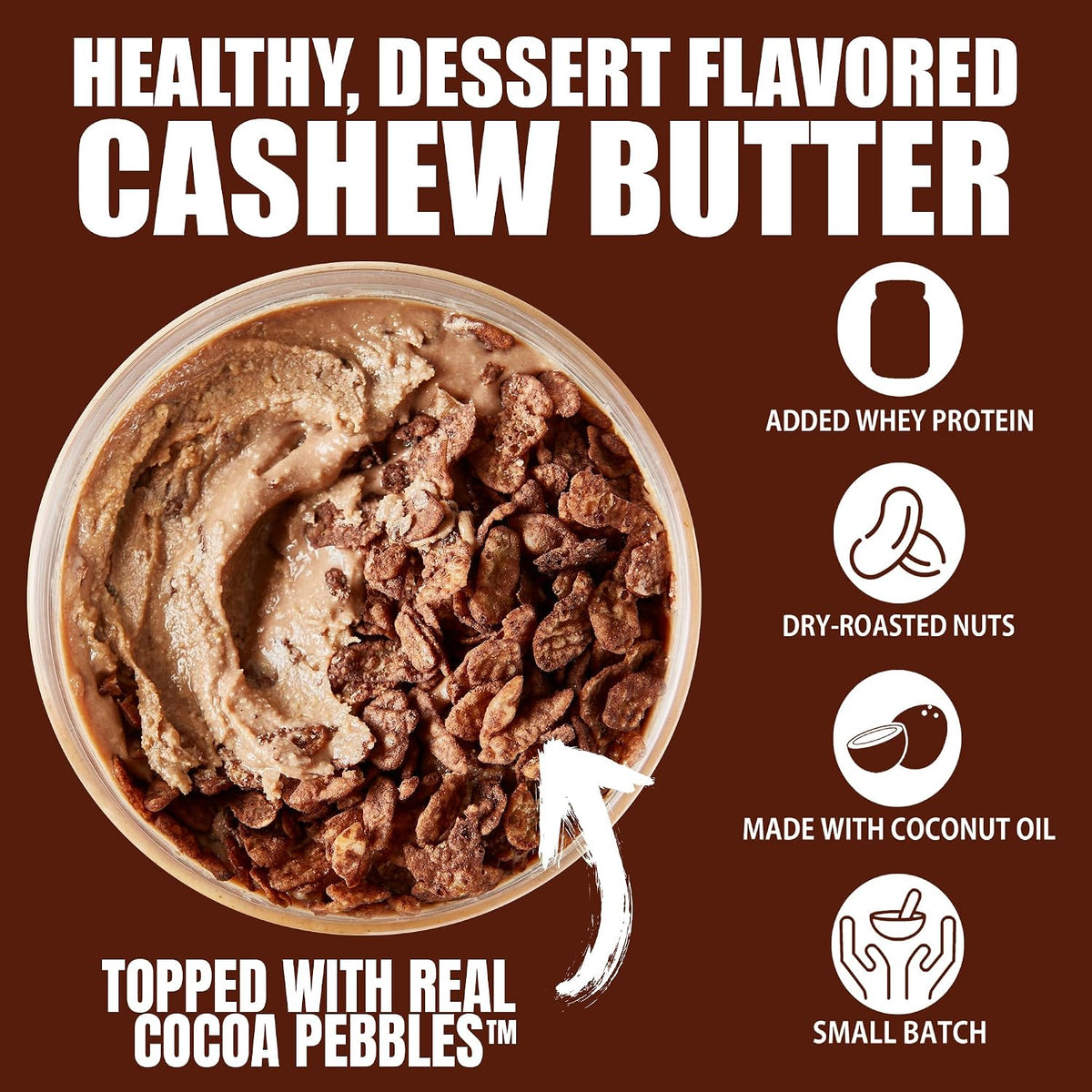 Fit Butters Nut Butter 16oz Cashew Butter