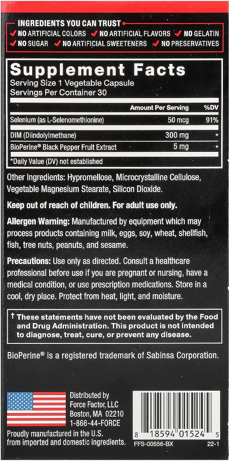 Force Factor Dim 30 veg cap