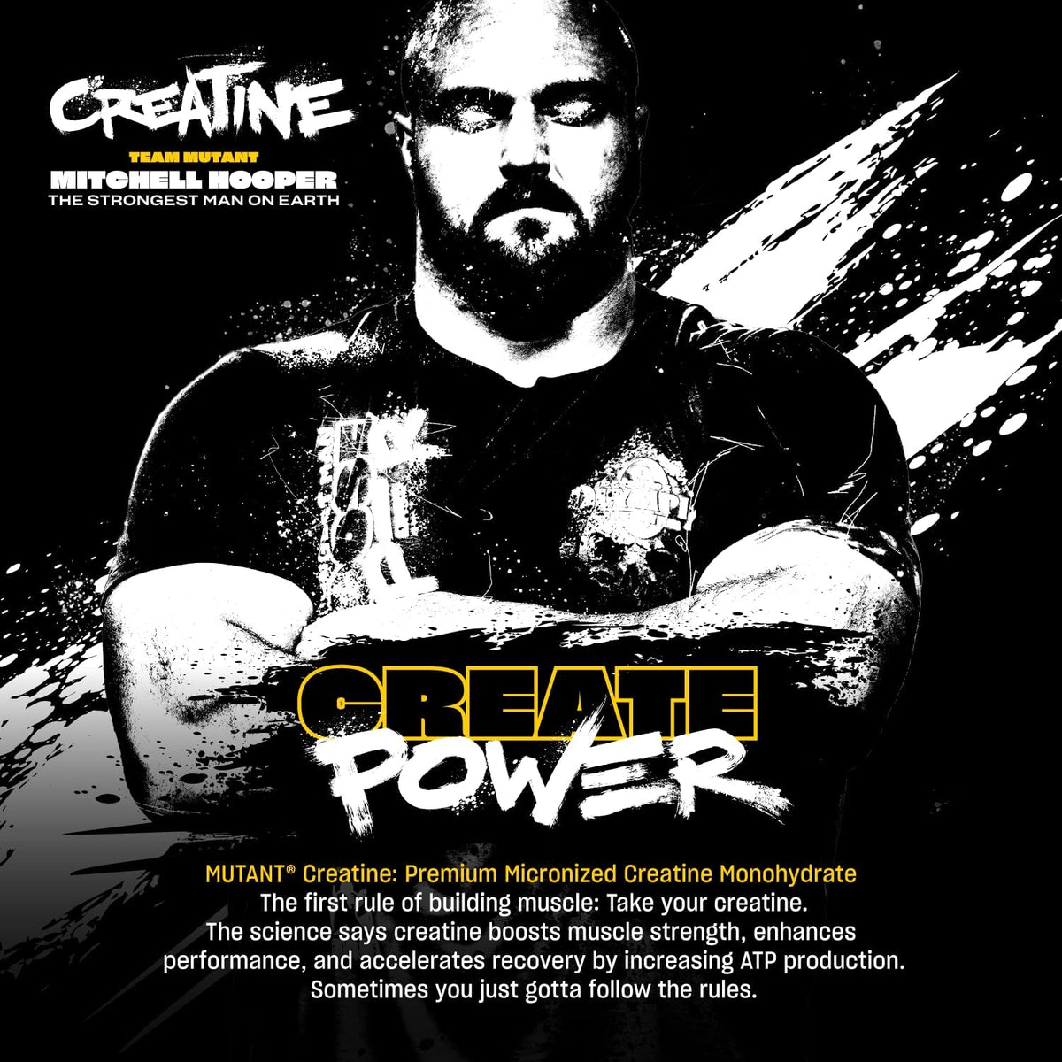 Mutant Micronized Creatine 300g 60sv