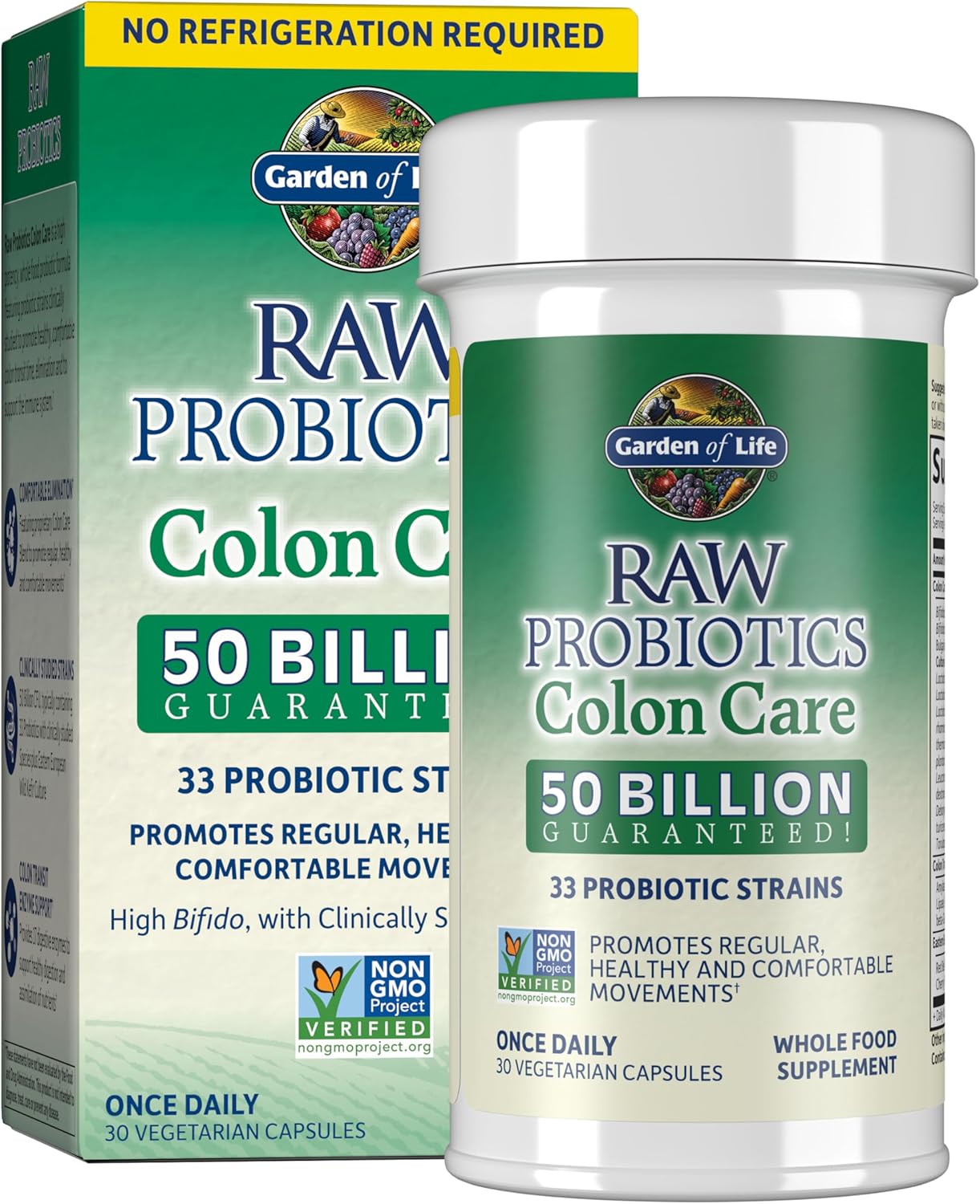 GOL Raw Probiotics Colon Care