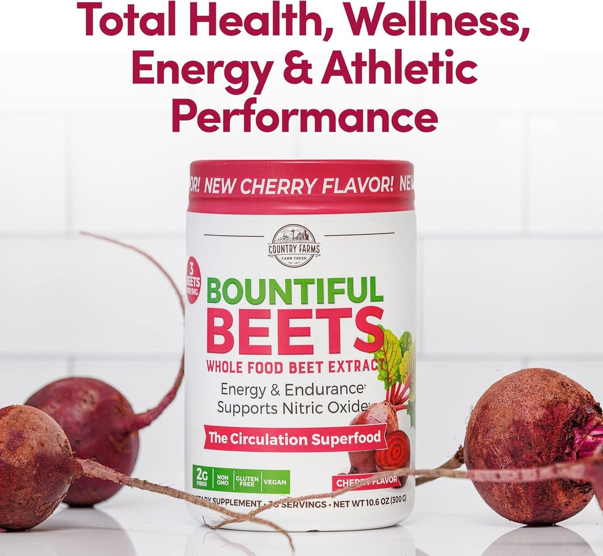 Country Farms Bountiful Beets 10.6oz, 30 servings