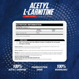 EHPLabs Acetyl L-Carnitine Powder 100g, 100 servings