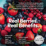 Country Farms Super Reds 20sv Mixed Berry 200g
