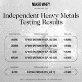 Naked Whey 100% Premium Grass Fed Whey