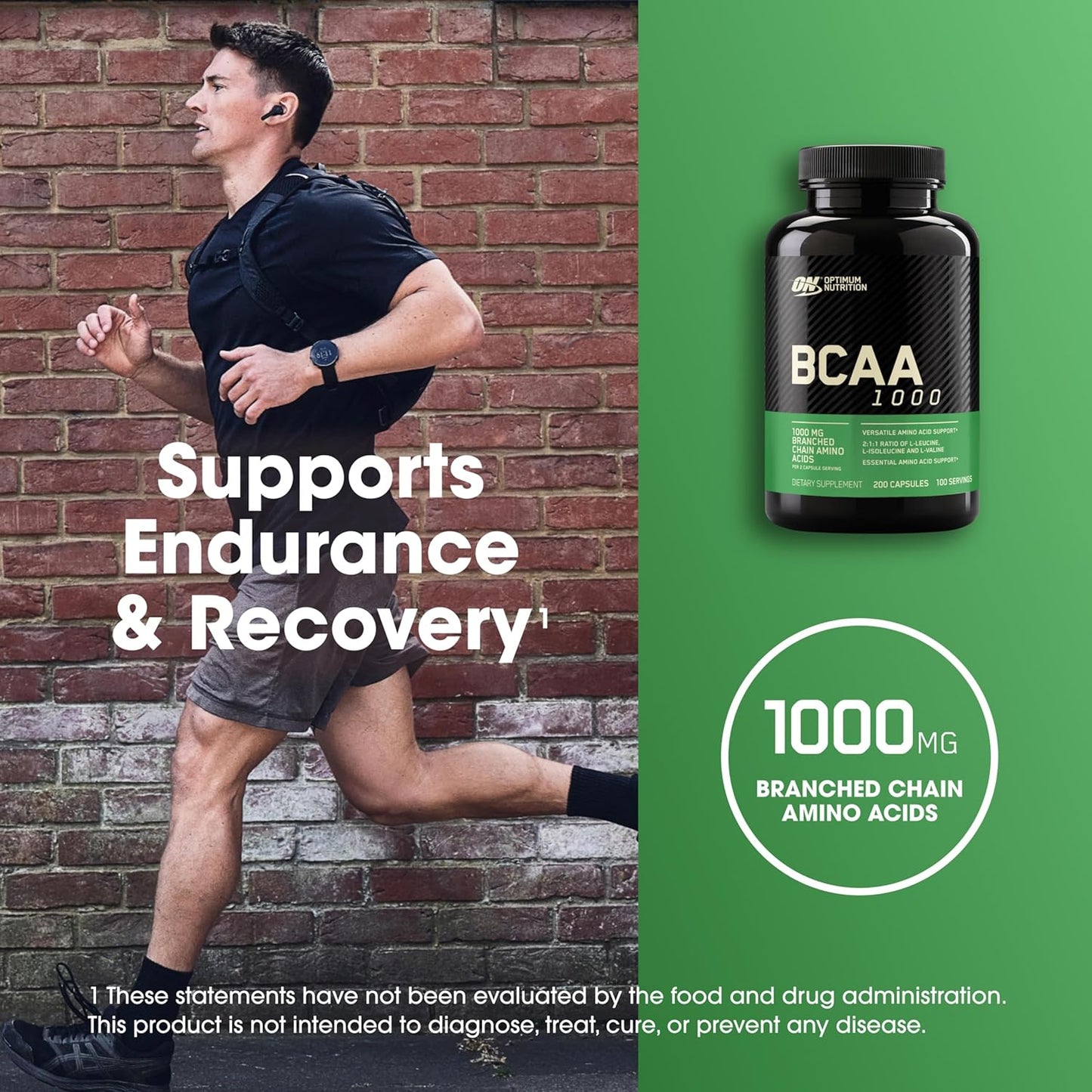 ON Mega BCAA 1000 200ct