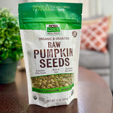 Now Raw Organic Pumpkin Seeds 12oz