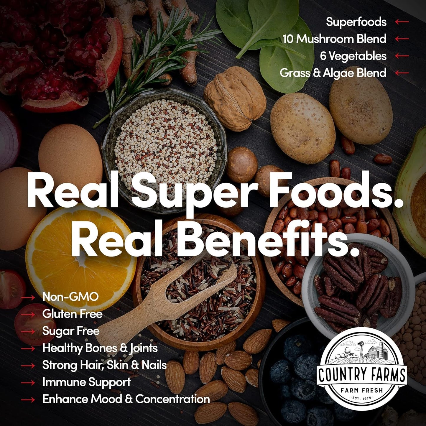 Country Farms Collagen Plus Greens