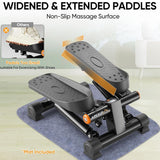 Mini Stepper with Resistance Bands - 330lb weight capacity